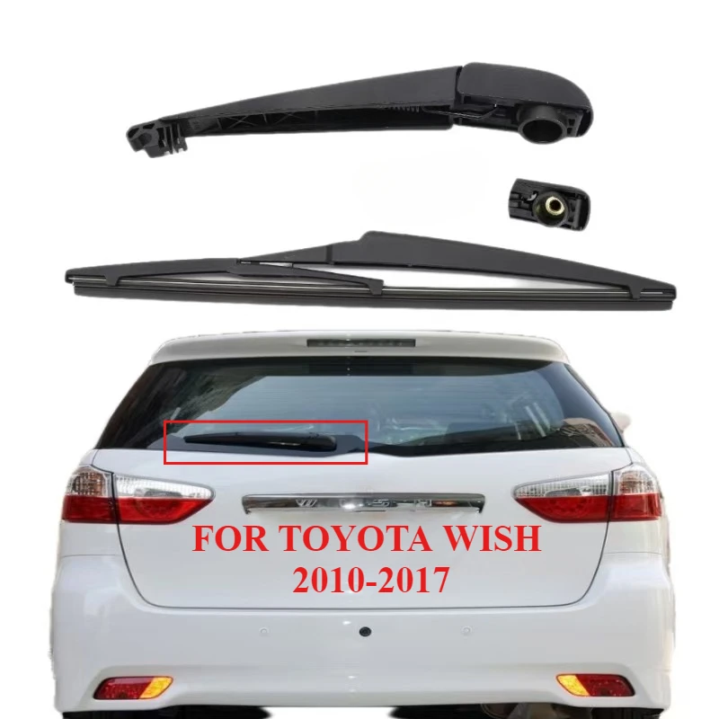 High Quality Rear Wiper Arm Set - Back Windshield Wiper Arm Blade Set 8524142060 For Toyota WISH 2010-2017 Car Window Cleaning