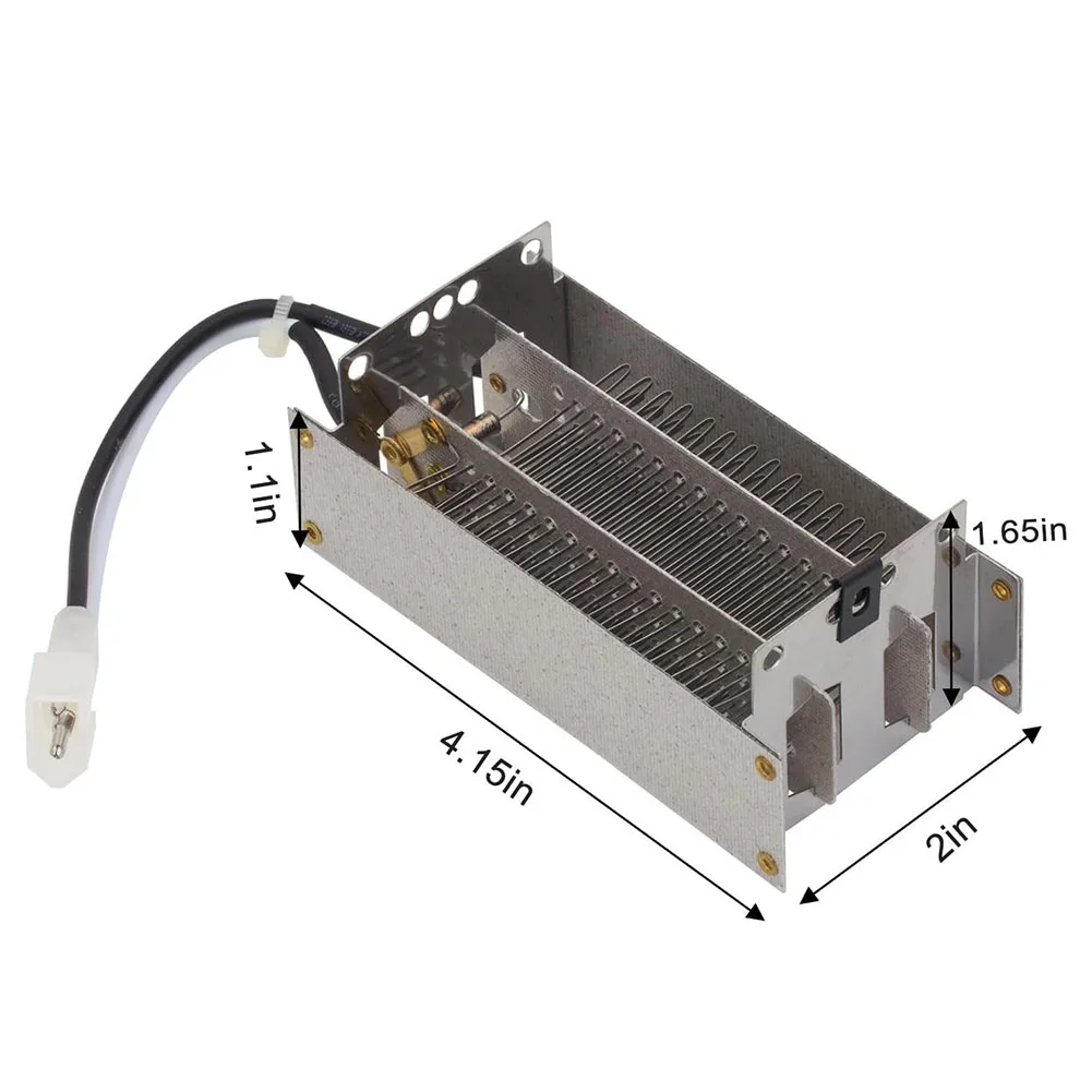 Heating Element Silver S97020888 Heating Element In-line Thermal Limit Fuse 1425W To 1500W Power For Nutone 100HL