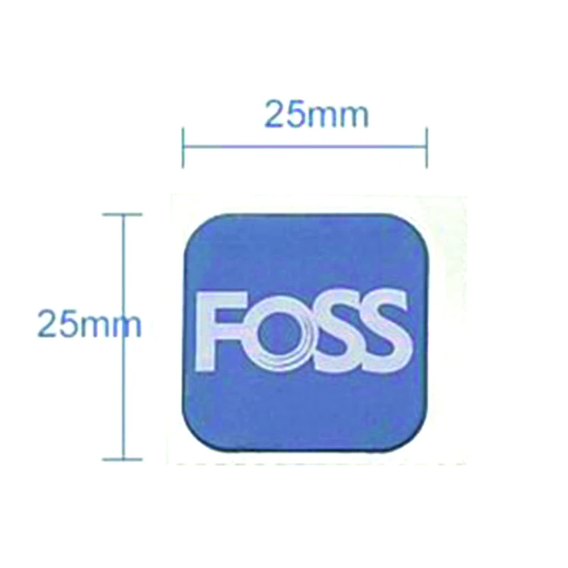 FOSS 자전거 타이어 패치, 빠른 건조, 자전거 튜브 수리 패드 도구, 내부 파치, MTB 도로 자전거 수리 도구, 세트당 6 개