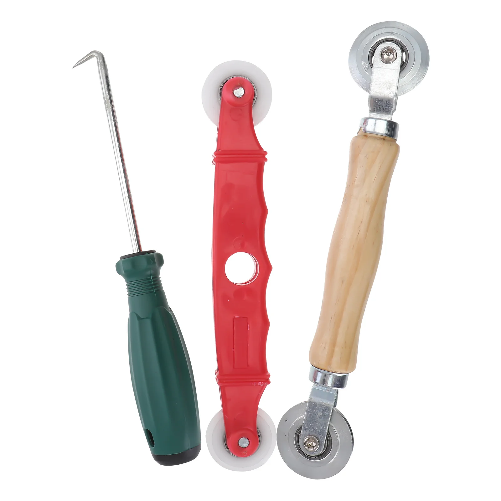 

1Set Screen Rolling Tool Spline Roller Double Wheel Smooth Operation for Replacing Window Door Screens Screen Roller Tool