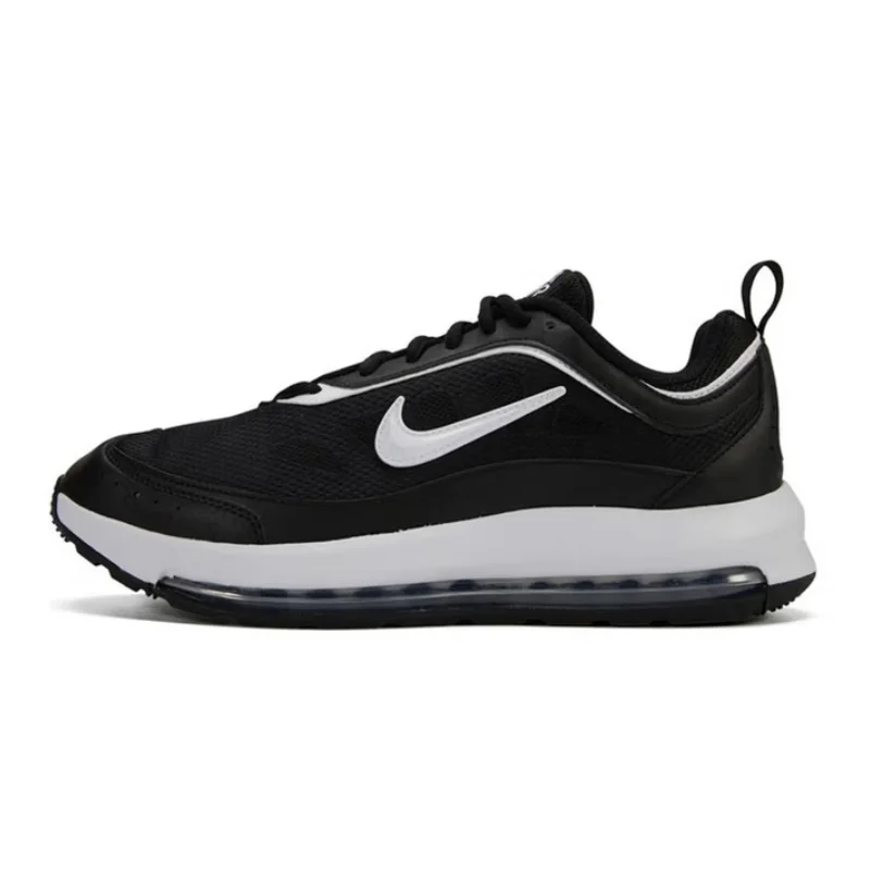 

Мужские кроссовки Nike Full-Length Air Cushion Cushioning and Rebound Training, новый кожаный верх из ткани Air Max Ap, легкие и удобные спортивные кроссовки для фитнеса, классические черно-белые универсальные повседневные спортивные кроссовки на толстой 