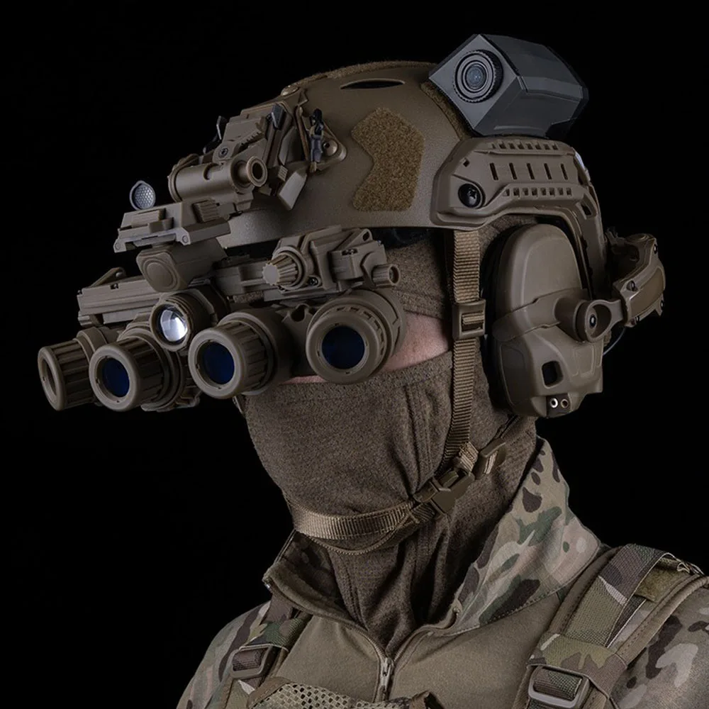 GPNVG 18 Nachtsichtbrille Thermal Fusion Version Fast Airsoft Helmhalterung NVG DUMMY Modell Dekoration Helmzubehör