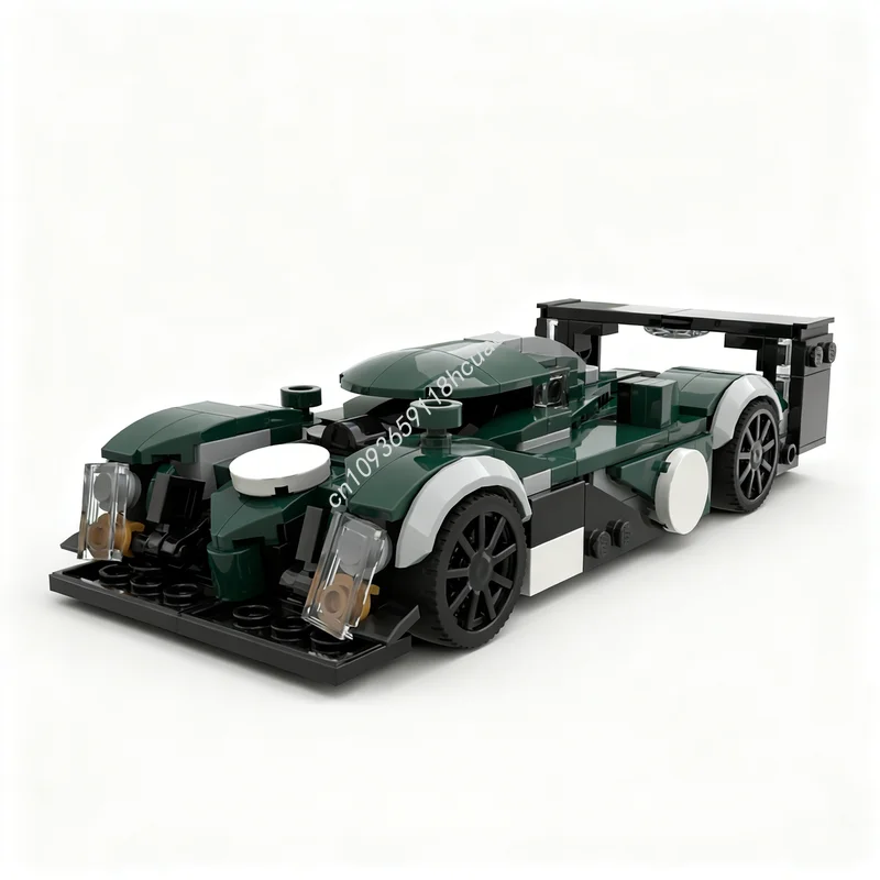 370 Piezas MOC 7 Bentley Speed 8 City Champions, Bloques de Construcción de Modelos, Juguetes Educativos, Ladrillos de Construcción, Regalo de Navidad para Niños