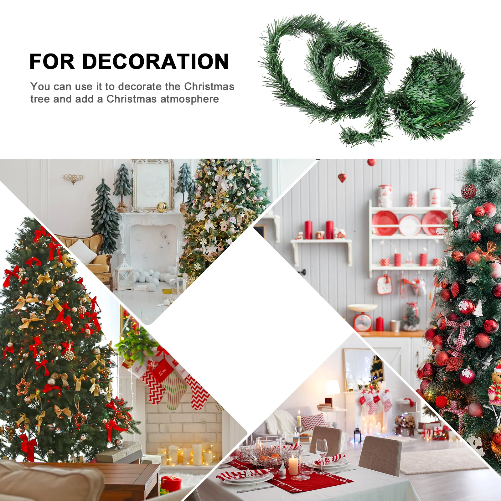 

2Pcs Artificial Pine Needles PVC Decorative Plants Simulation naments Christmas Tree Pendent Home nament Mini Pendent Living