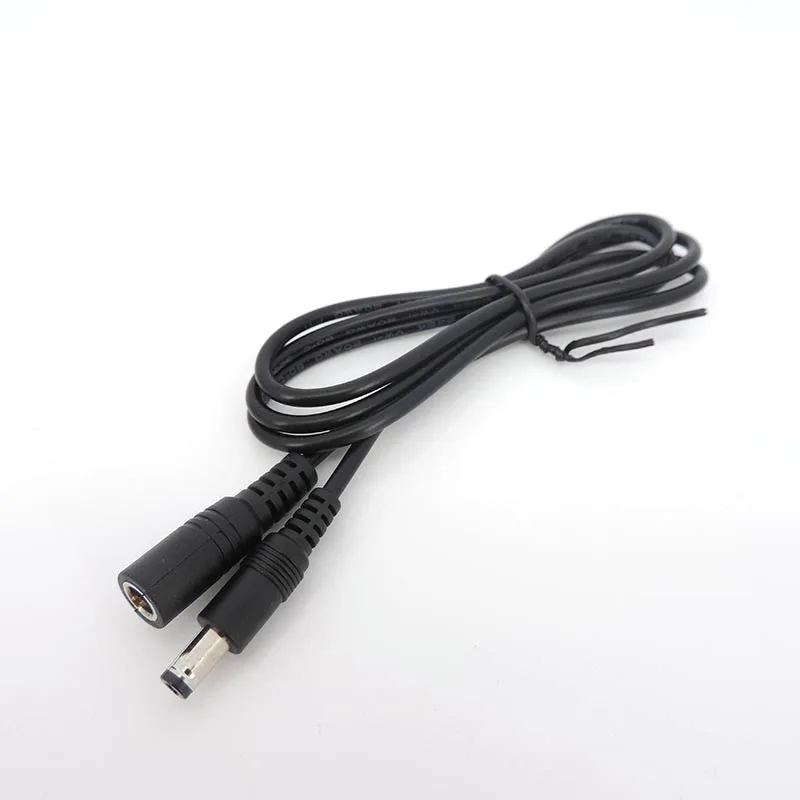 5.5mm 2.1mm DC Extension Cord Wire Male Female Power Cable For CCTV Security Cameras W28