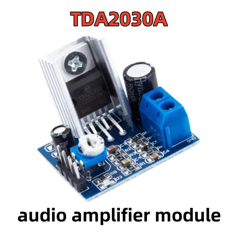 TDA2030A power amplifier module, audio amplifier module, monaural 18W power amplifier