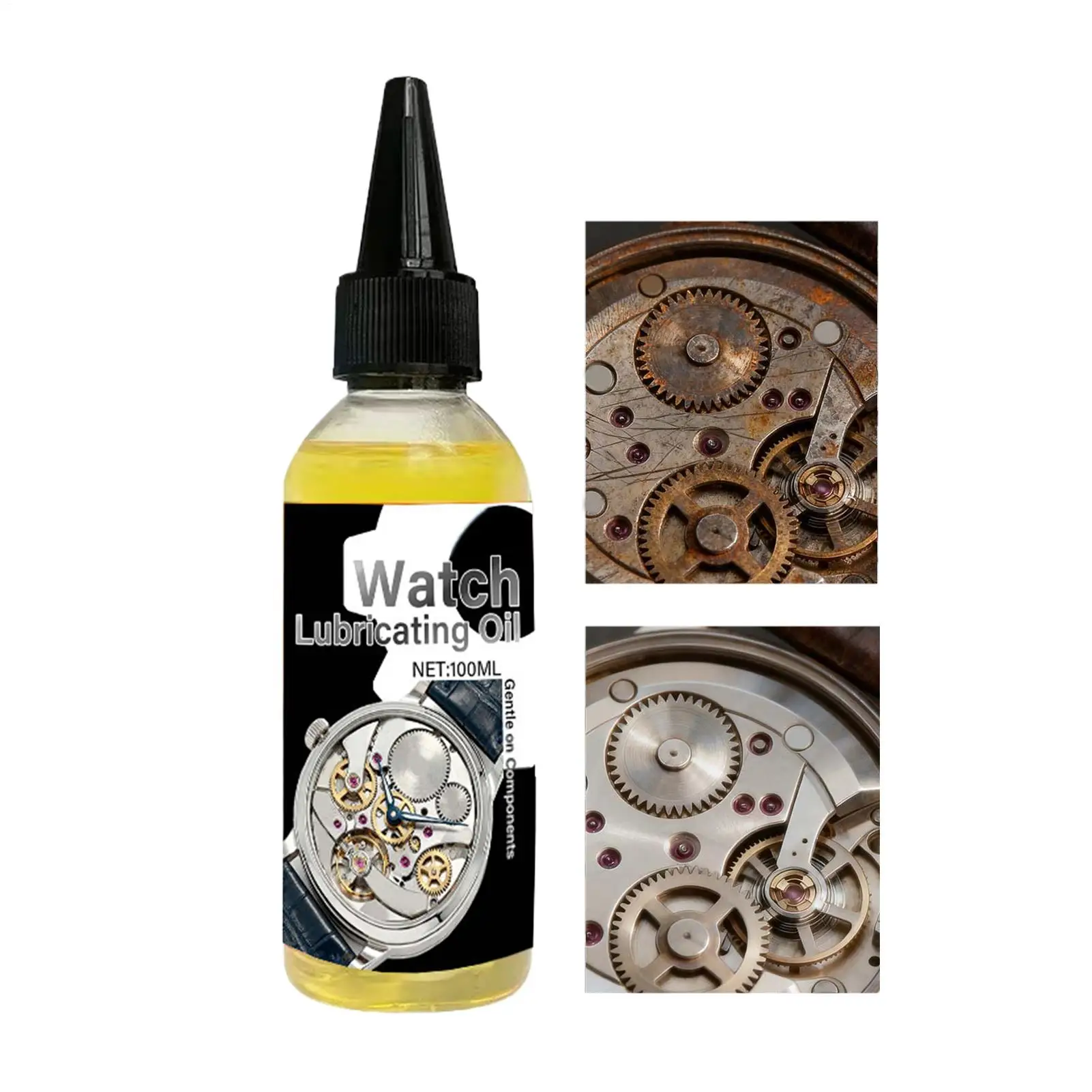 Clocks Lubricating Silicone Oil 100ml Mechanical Clocks Oil Lubricant Watch Maintenance Grease Precision Instruments Special Oil