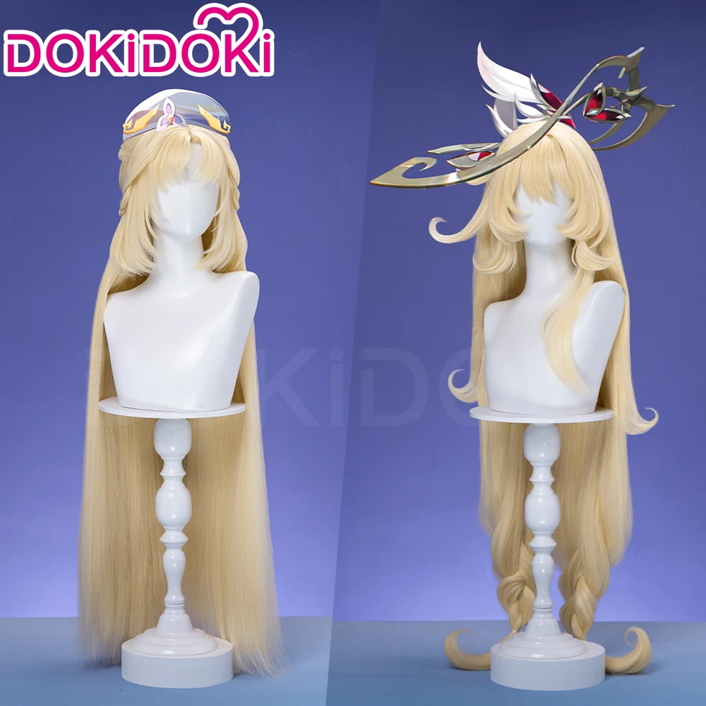 В НАЛИЧИИ Парик Алиса Николь Рейсин Genshin Impact DokiDoki The Hexenzirkel N Николь Рейсин Алиса Косплей Бесплатная Кепка