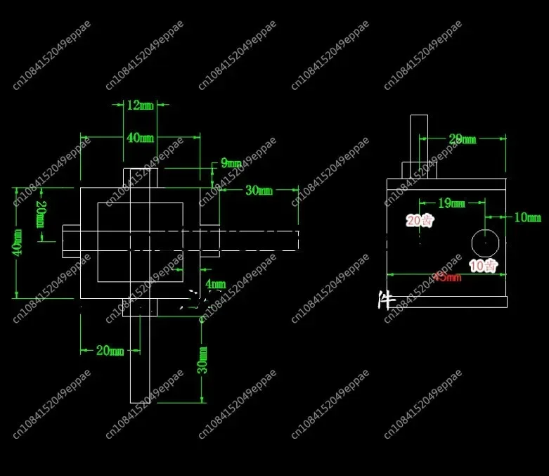 Miniature 1:2 Turbo Worm Gear Drive Right Angle Reversing Box Gearbox 90 Degree Angle Reducer 6MM Shaft