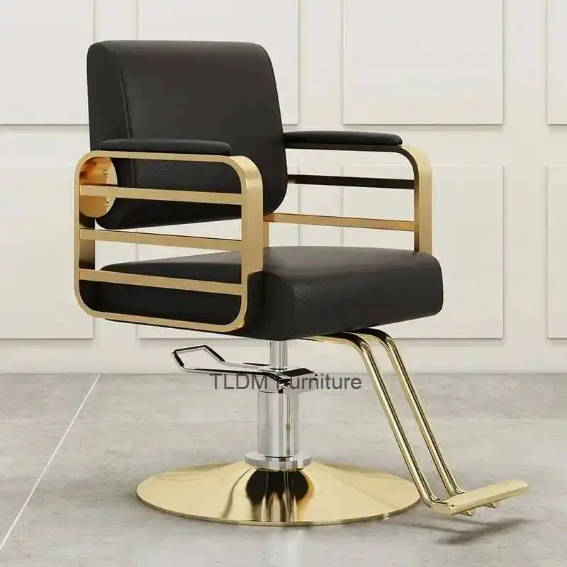 

Commercial Barber Chair Equipment Luxury Nordic Simple Barber Chair Design Moderm Sillon Barbero Trendy Professional Furniture