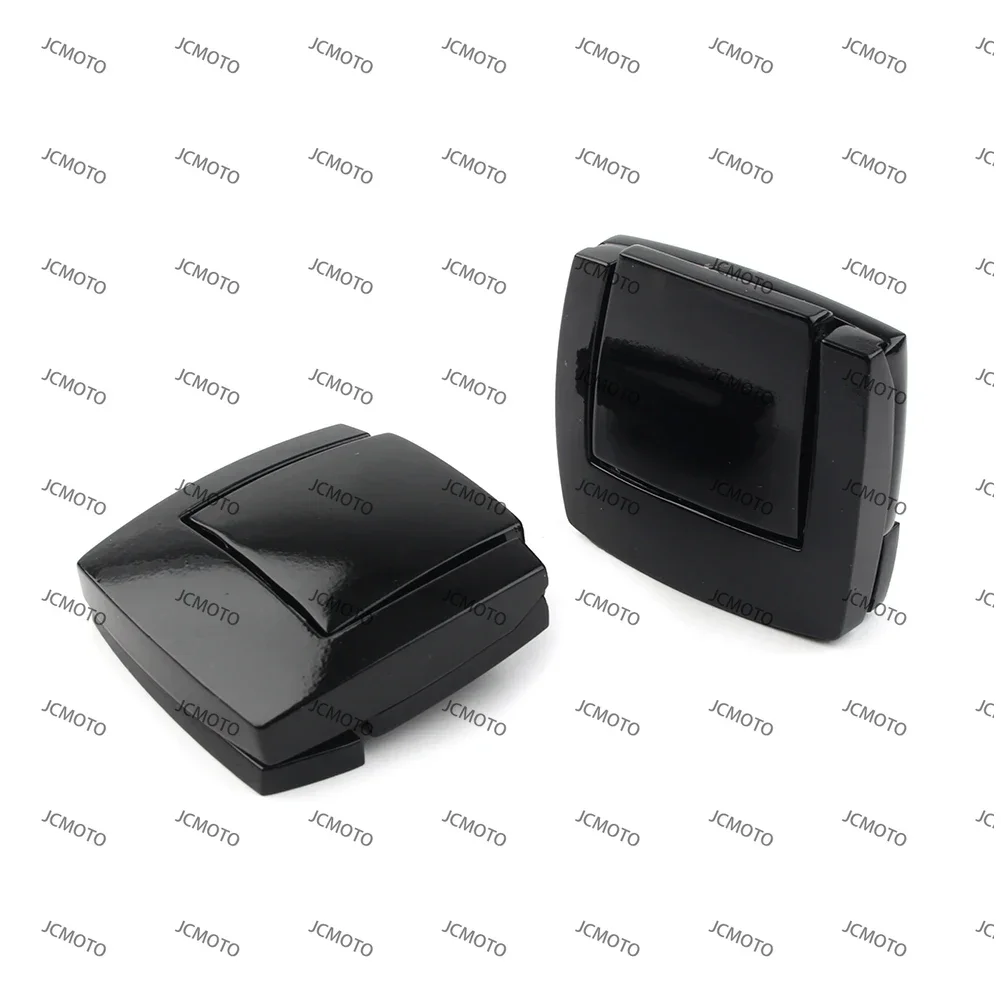 ل هارلي 1980-2013 جولة باك بجولة CVO الطريق الملك إلكترا شارع الإنزلاق الترا FLHX FLTR FLHT دراجة نارية حزمة الجذع قفل مزلاج #4