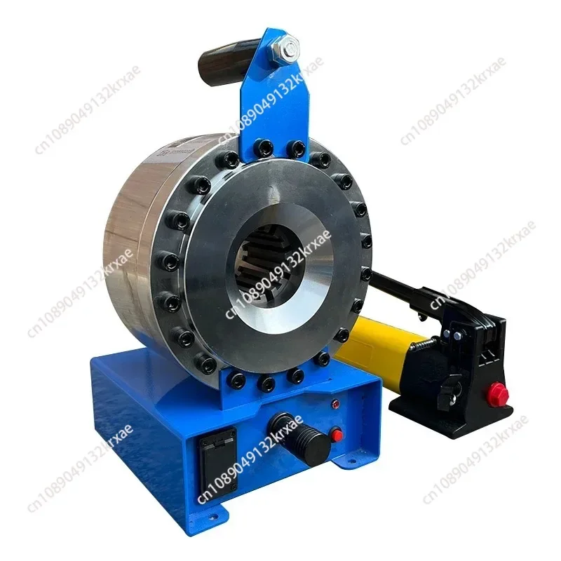 Manual hydraulic pipe shrinking machine rubber hose high pressure oil  explosion-proof  portable pipe pressing machine