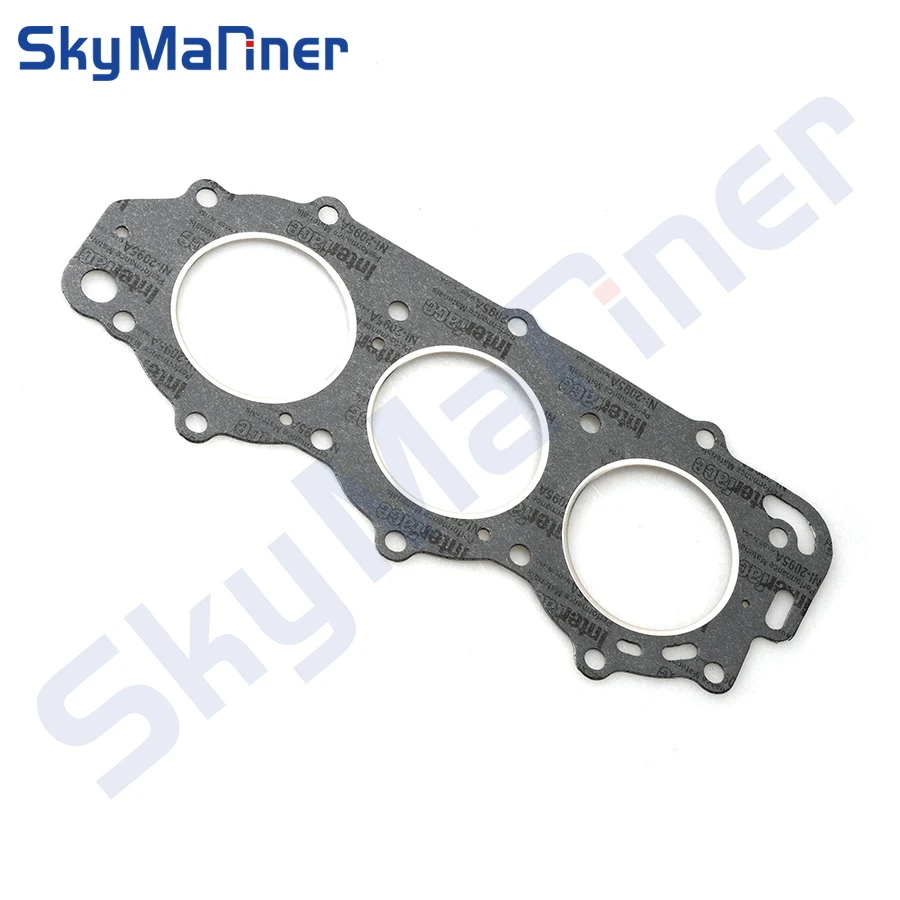 6H4-11181-00 Cylinder Head Gasket For YAMAHA Outbboard Motor 3Cyl 30HP 40HP 50HP 2 STROKE 6H4-11181 boat engine parts