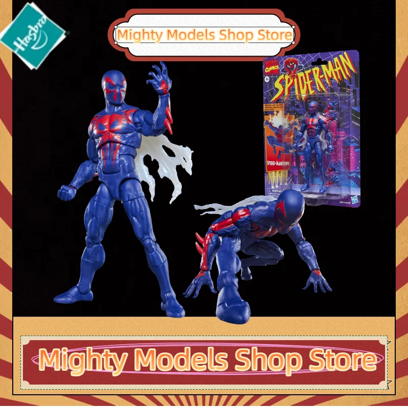 

В наличии: Коллекционные фигурки Hasbro Marvel Legends Spider-Man Retro Card ML Spider-Man 2099 — игрушки для мальчиков, отличный подарок