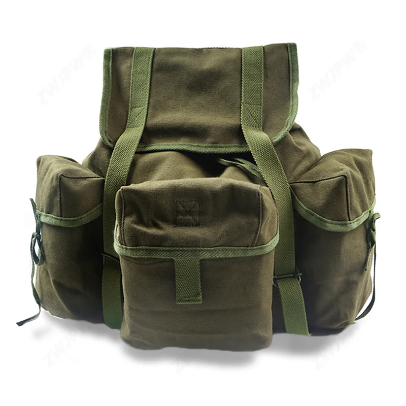 Sac à dos en toile de l'armée américaine de la seconde guerre mondiale, sac de terrain Haversack M14, guerre du Vietnam