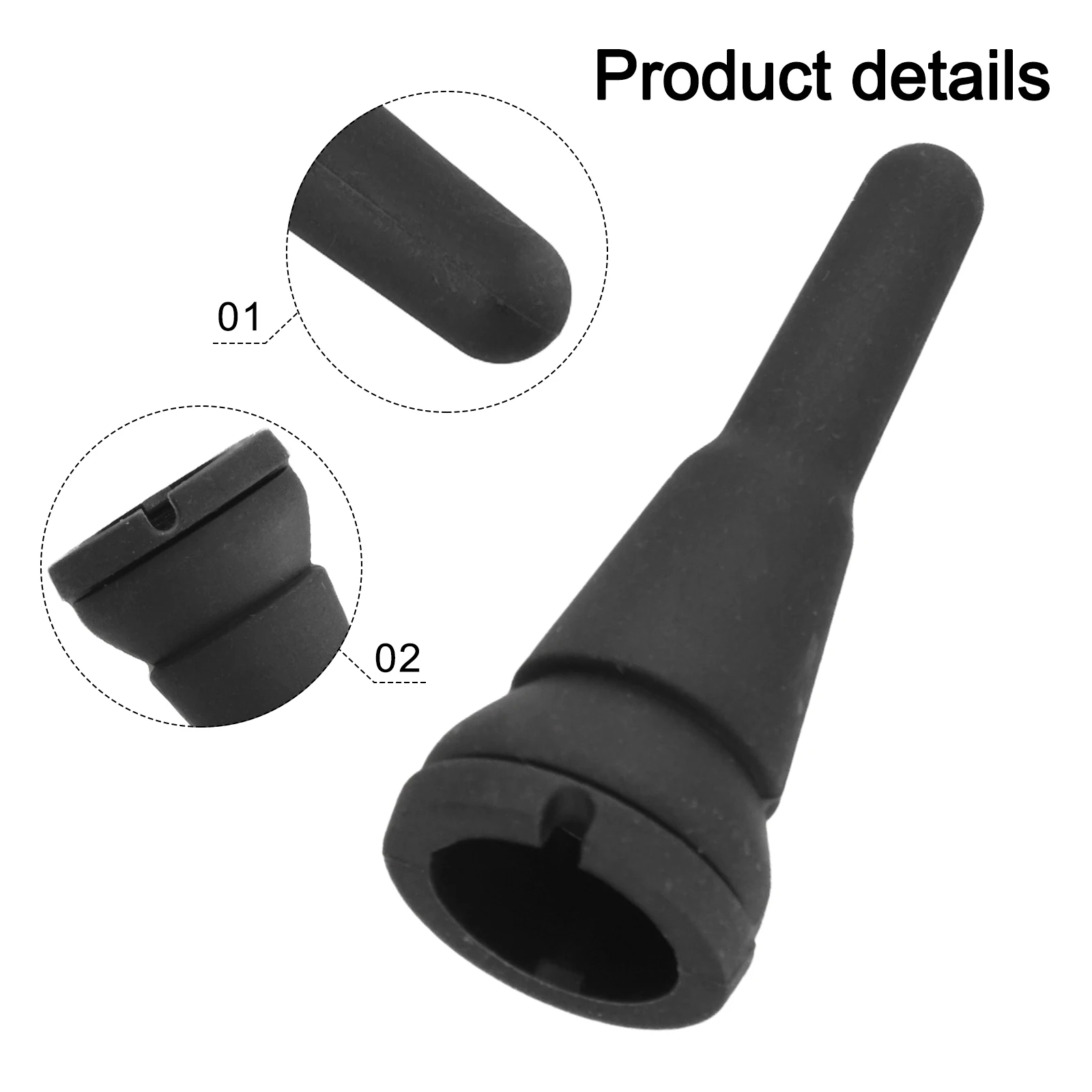 Automotive Replacement Rubber Grommet Bushings Practical Automotive Accessory Quick Use Wear-Resistant Material
