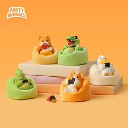 Party Animal Anime Figures Party Animal Lying Win Series Handmade Cute Partyanimals. Partyanimals Figures Cute Toys Fashion Gift