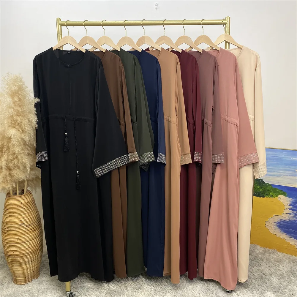 Ramadan Abaya Dubai Robe Femme Musulmane Caftan Marocain Turkey Kaftan Islam Clothing Maxi Vestidos Muslim for Women Long Dress