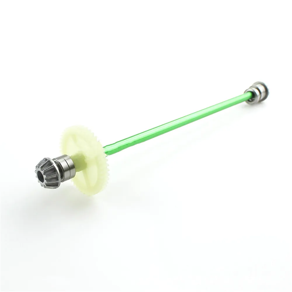 For 1/14 Wltoys 144001 1663 RC Car Metal Central Drive Shaft Assembly, Reduction Gear Transmission Shaft Upgrade Mod Spare Parts