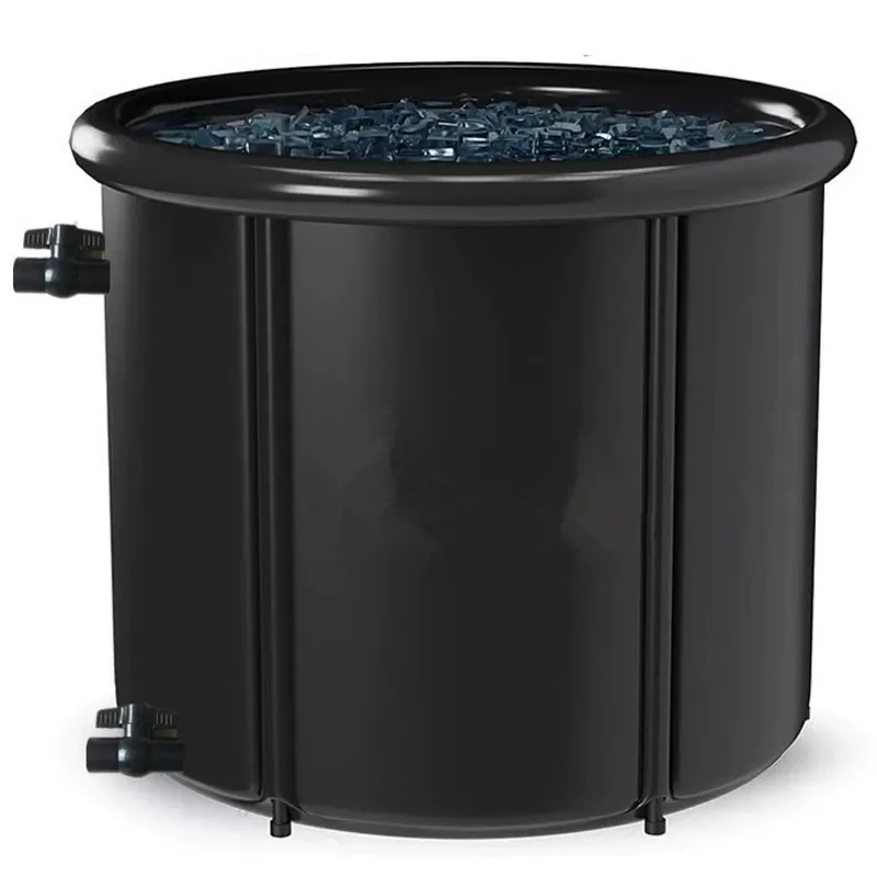 Large Ice Bath Tub Inflatable Folding Bathtub Portable Cold Therapy Recovery Tub for Athletes Sports Training Swimming Spa Pool