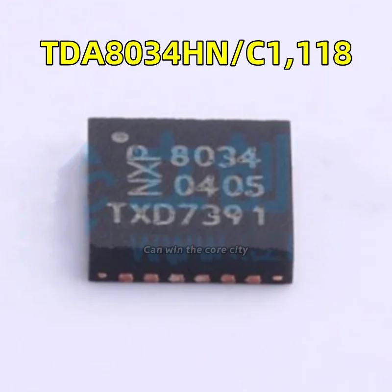 

5-100 PCS/LOT New TDA8034HN/C1,118 screen print 8034 package VQFN-24-EP (4x4) interface chip