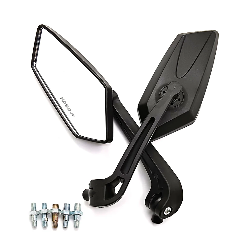 

Motorcycle Rear View Mirror Moto Cycling Clear Wide Range Back Sight Rearview Reflector Adjustable Handlebar Left Right Mirror