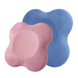 Coussin de protection pour les genoux, tapis de yoga en polymère, antidérapant, grand, solide, multicolore, pour documents