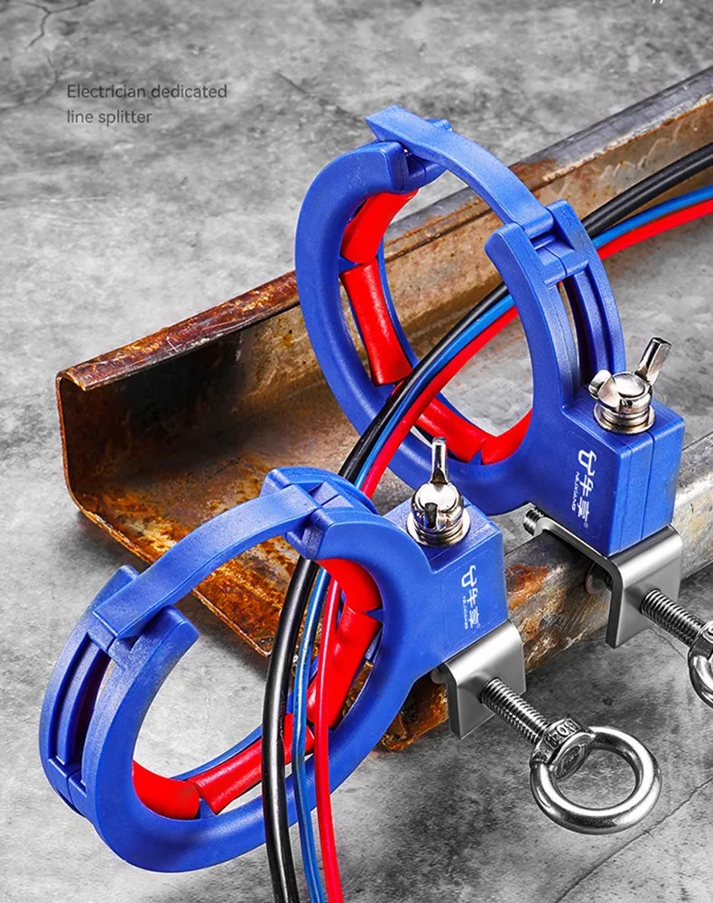 Cable Tray Roller Pulley Wire Guide Threading Tool Bottom Hung Mount Time Saving Wiring Aid Fixation Construction Auxiliary Tool