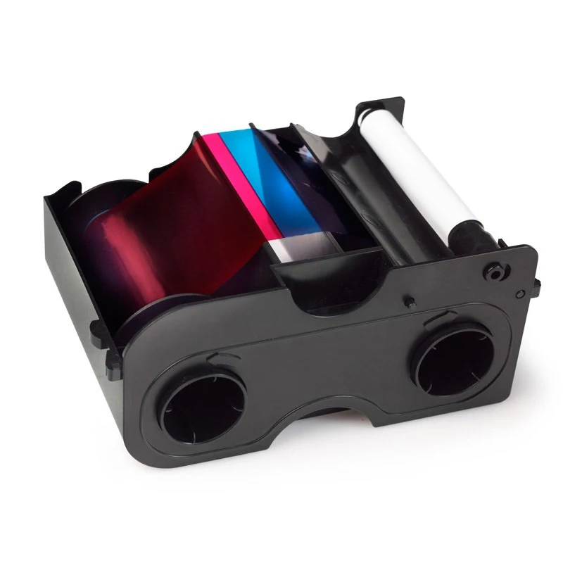 

Совместимая цветная лента для принтера карт fargo 045500 YMCKO 250 принты совместимы с DTC1250e