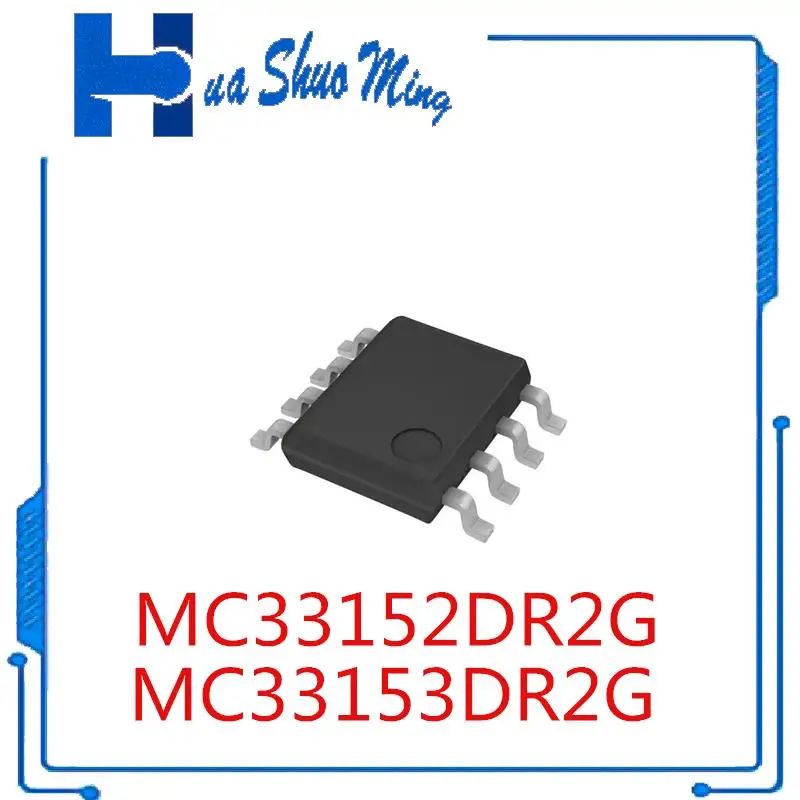 10Pcs/Lot   MC33152DR2G MC33153DR2G   SOP-8