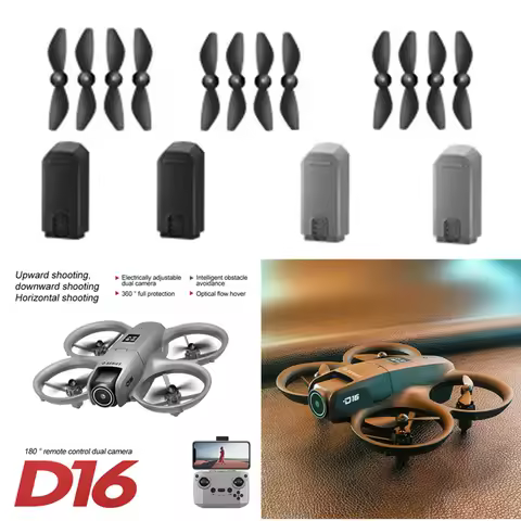 D16 Mini Drone Battery 3.7V 580MAH Battery/Propeller For D16 Drone Battery Blades D16 Dron Parts Toys D16 Battery