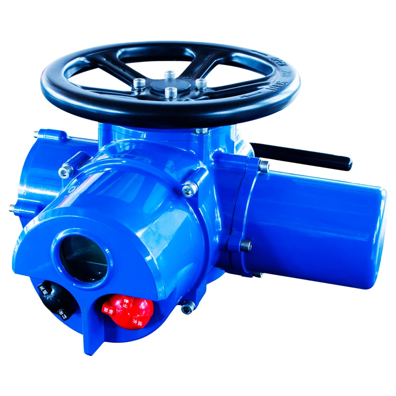 Z-type multi-turn intelligent adjustment type analog in*****nd output 4-20mA electric actuator