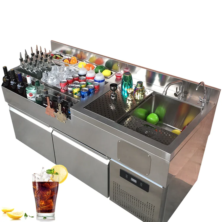 

Hot Sale Bartender Station Bartender Table Portable Bartender Table for Shop