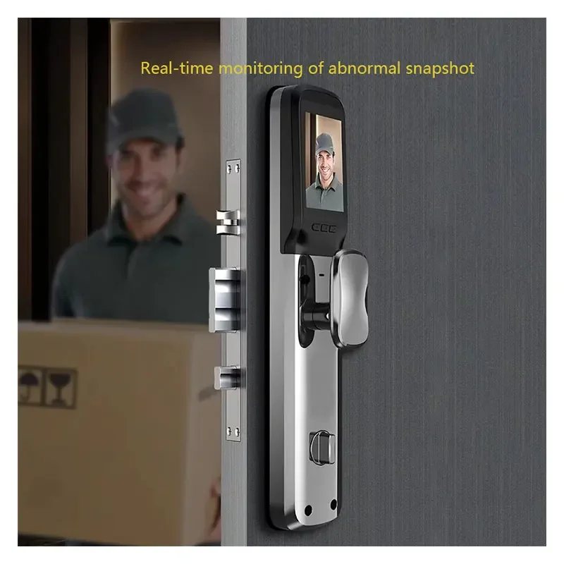 003 Competitive price automatic home electronic locks control APP wifi fingerprint lock Automatic Smart Door Lock