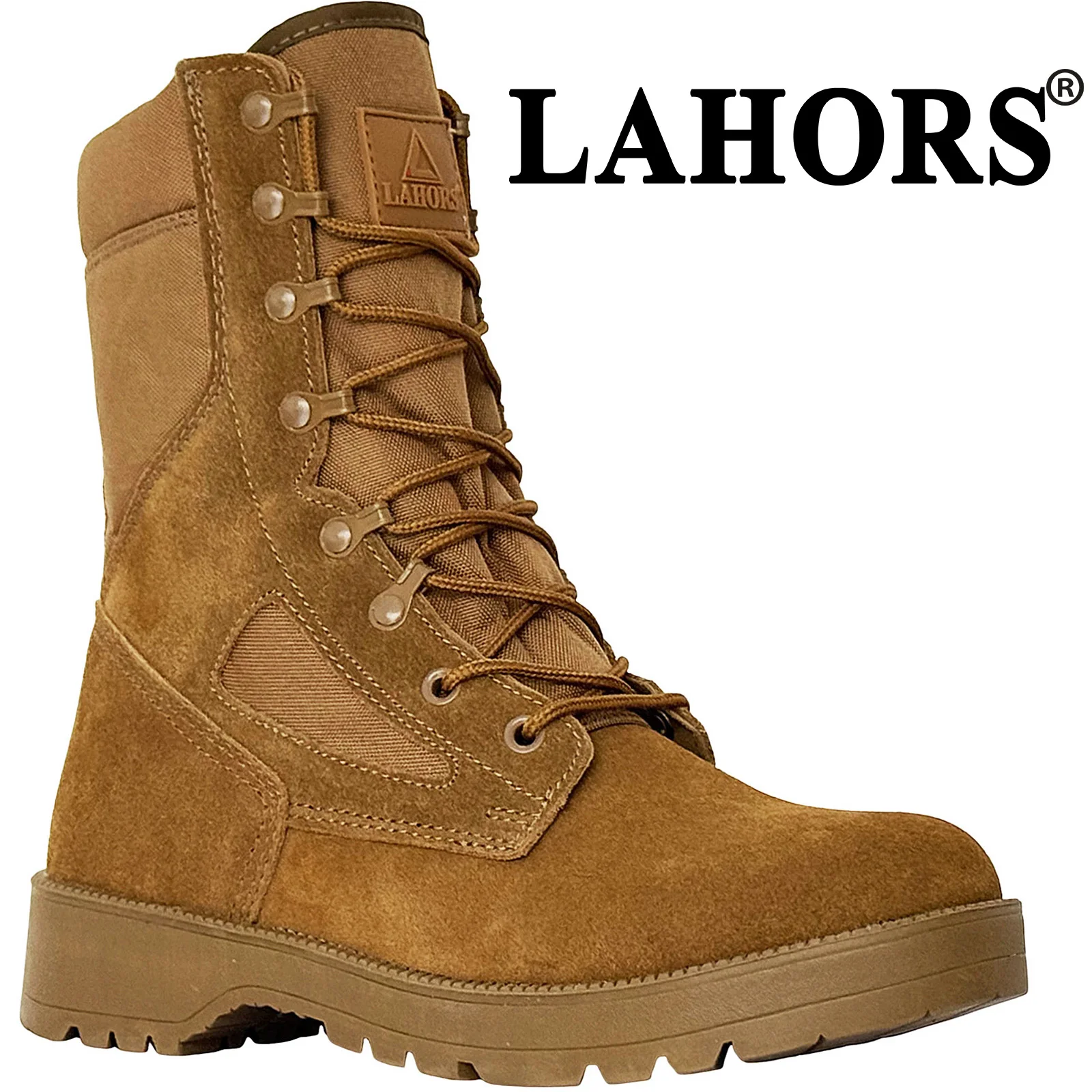 LAHORS® Man Combat Tactical Boots Waterproof Outdoor Hiking Shoes Desert Army Boots Breathable Male Ankle Boots