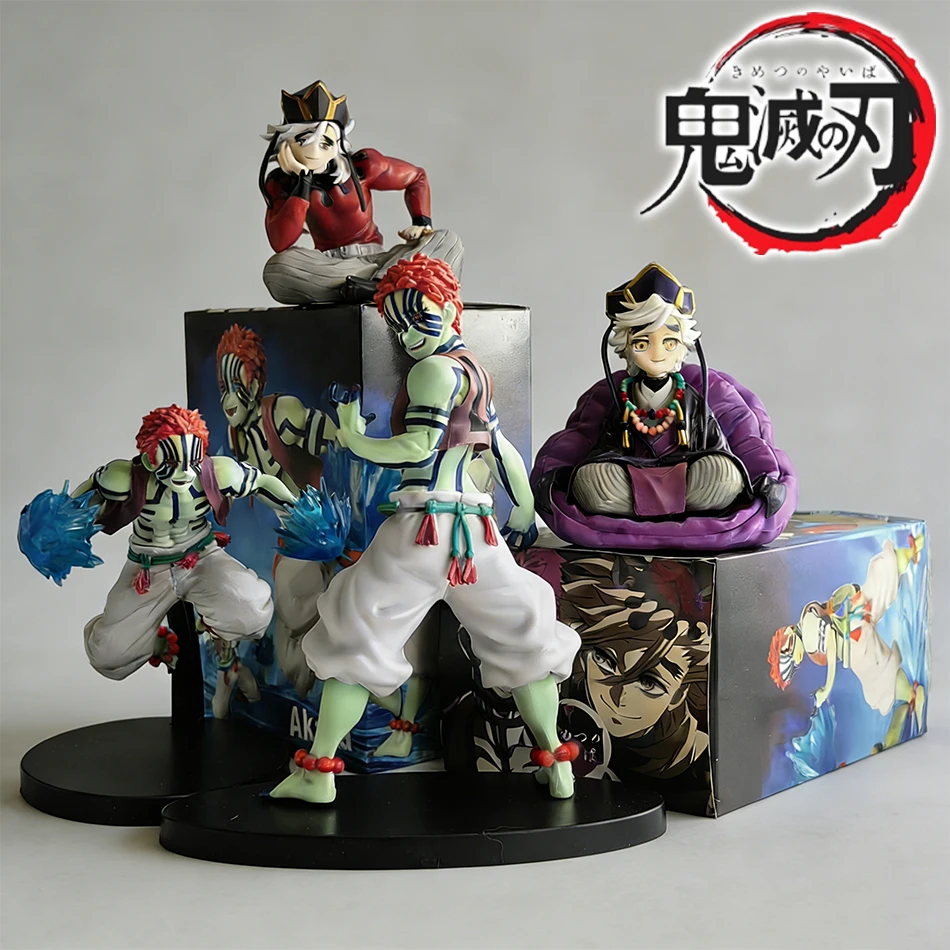 

Новая аниме-фигурка Demon Slayer: модель Аказы, боевая фигурка Дуомы, игрушки-фигурки Kimetsu No Yaiba, настольное украшение, коллекционные подарки