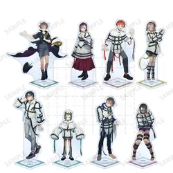 Game MILGRAM Acrylic Stand Doll Anime Amane Shidou Es Haruka Mahiru Kazui Yuno Mikoto Figure Model Plate Cosplay Toy for Gift