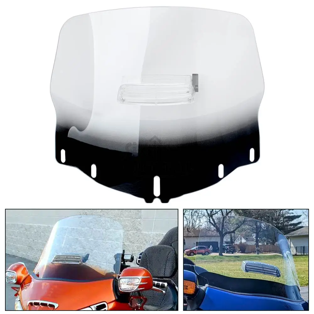 Fairing Windshield Wind Splitter Windscreen with Air Vented For Honda Gold Wing GL1800/GL1800A GL1800HP GL1800HPN 2001-2017