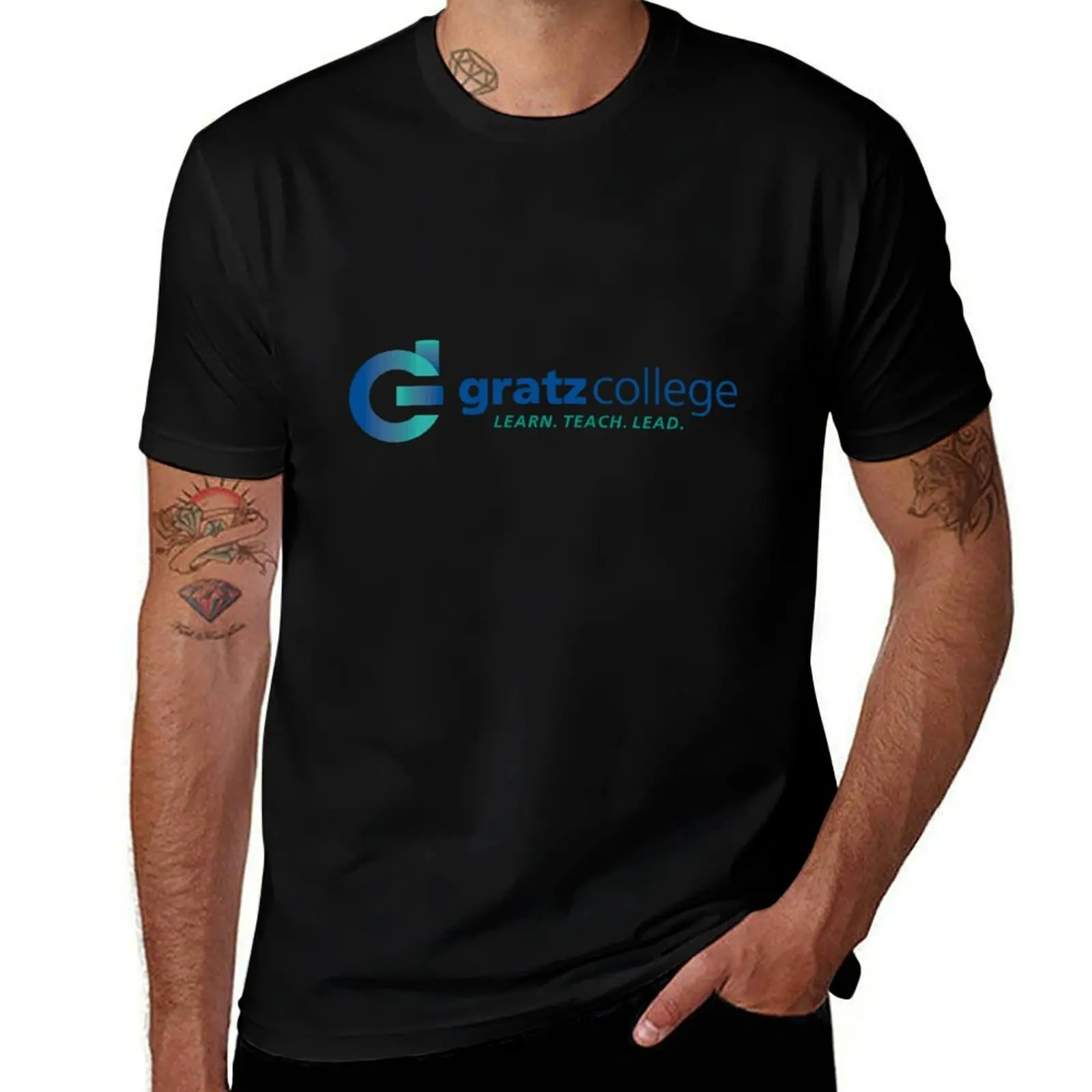 

The Gratz College T-Shirt graphic tee shirt plus size clothes plain mens big and tall t shirts