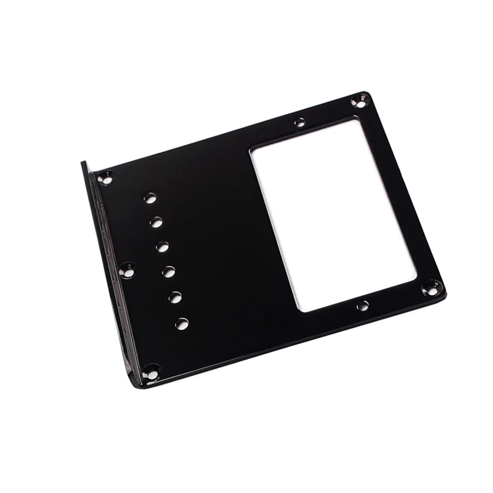 

Steel Top-Loading Electric Guitar Bridge Plate Black 102mm Full-Size Humbucker Pickup Cutout Adjustable String Attachment
