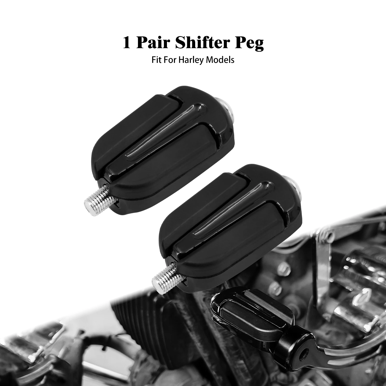 

Motorcycle Slipstream Shifter Peg Shift Pedal For Harley Sportster XL 1200 883 Dyna Softail Fat Boy Touring Street Electra Glide