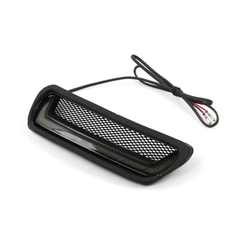 

Trending Motorcycle White Tracer Headlight Vent Accent LED For Softail Low Rider ST El Diablo FXRST FXLRST 2022-2024