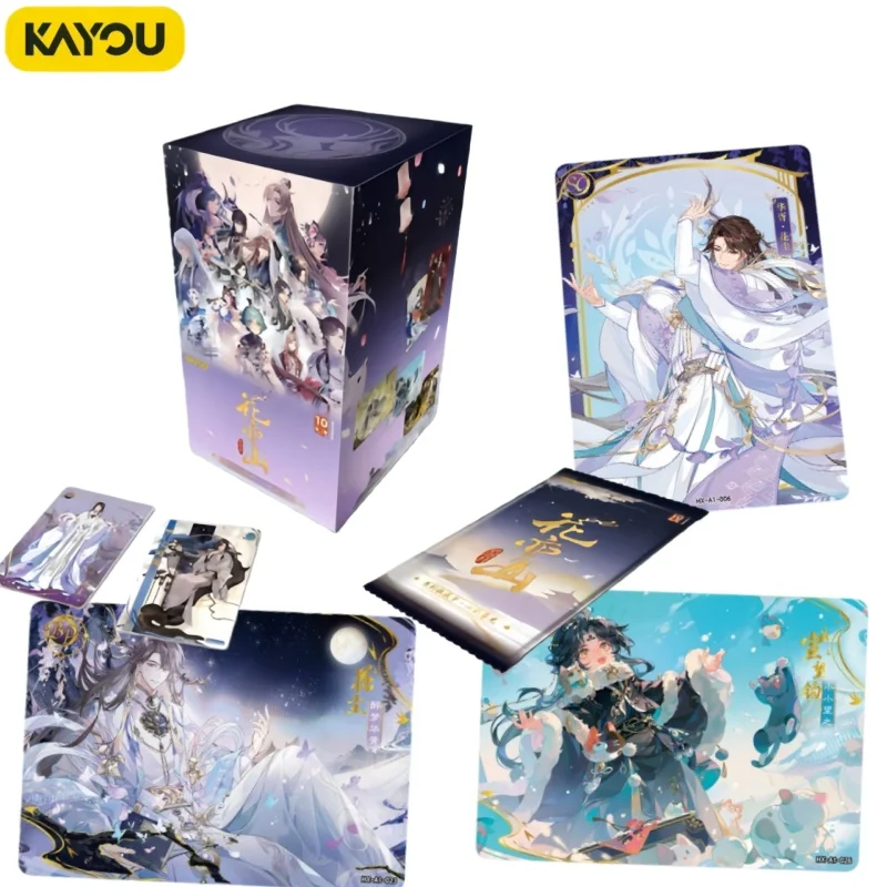 

Коллекционные карточки KAYOU Genuine Flower Mountain Heart Moon Series Heart Color Gilded Light 1st Bullet (периферийные карты для карточных игр)