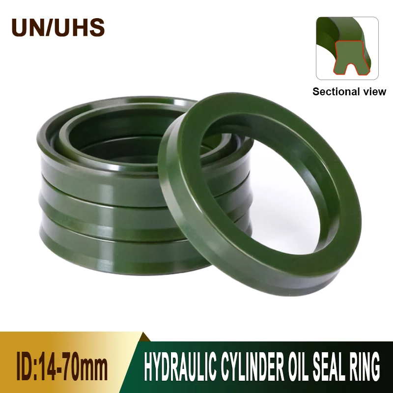 

1/3/5/10Pcs ID14-70mm Polyurethane Hydraulic Cylinder Oil Seal Ring UN/UHS/U/Y-Shaped Shaft Hole Universal Sealing Ring Gasket