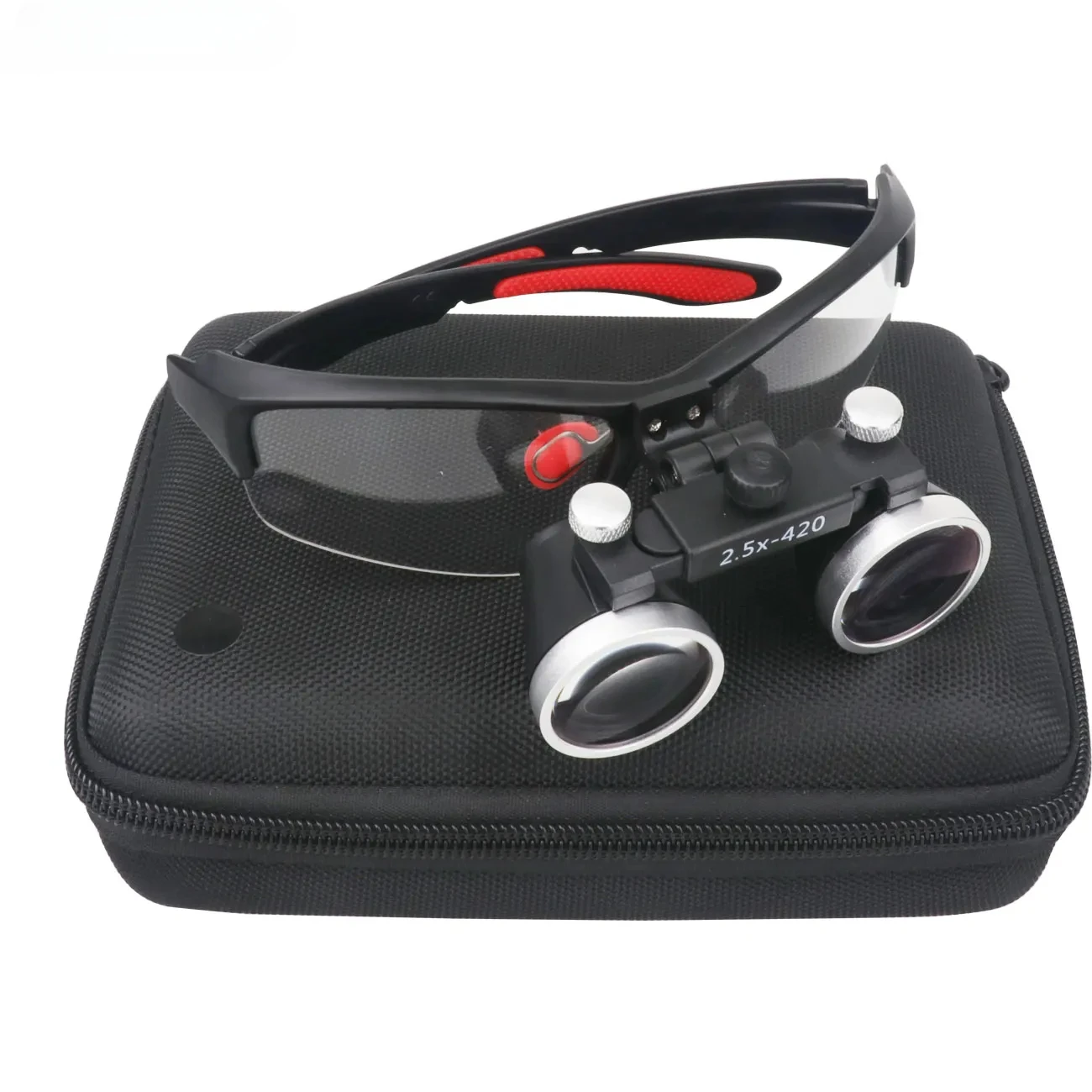 

2.5X/3.5X Dental Surgical Loupes Binocular Magnifier-Ultra-Light 320-420mm Optical Headlight for Dentist Tools&Lab Surgery Tools