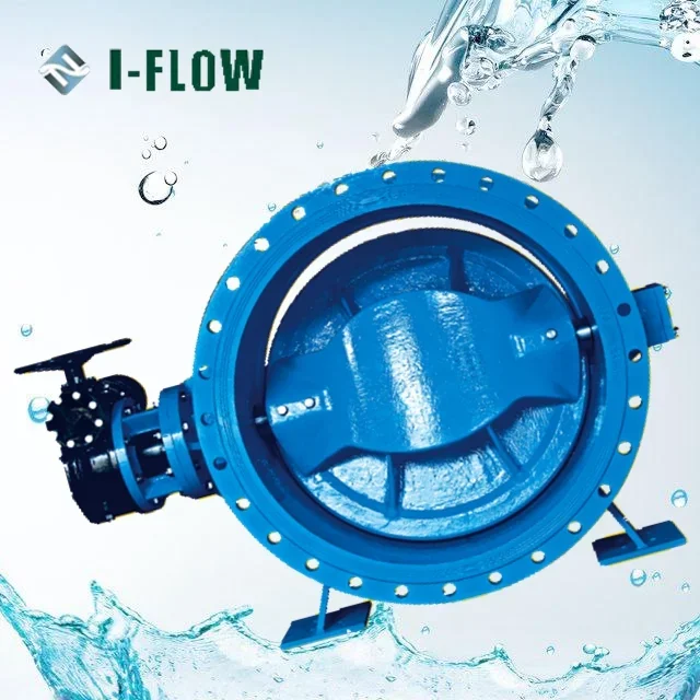 Double Flanged Double Eccentric Butterfly Valve