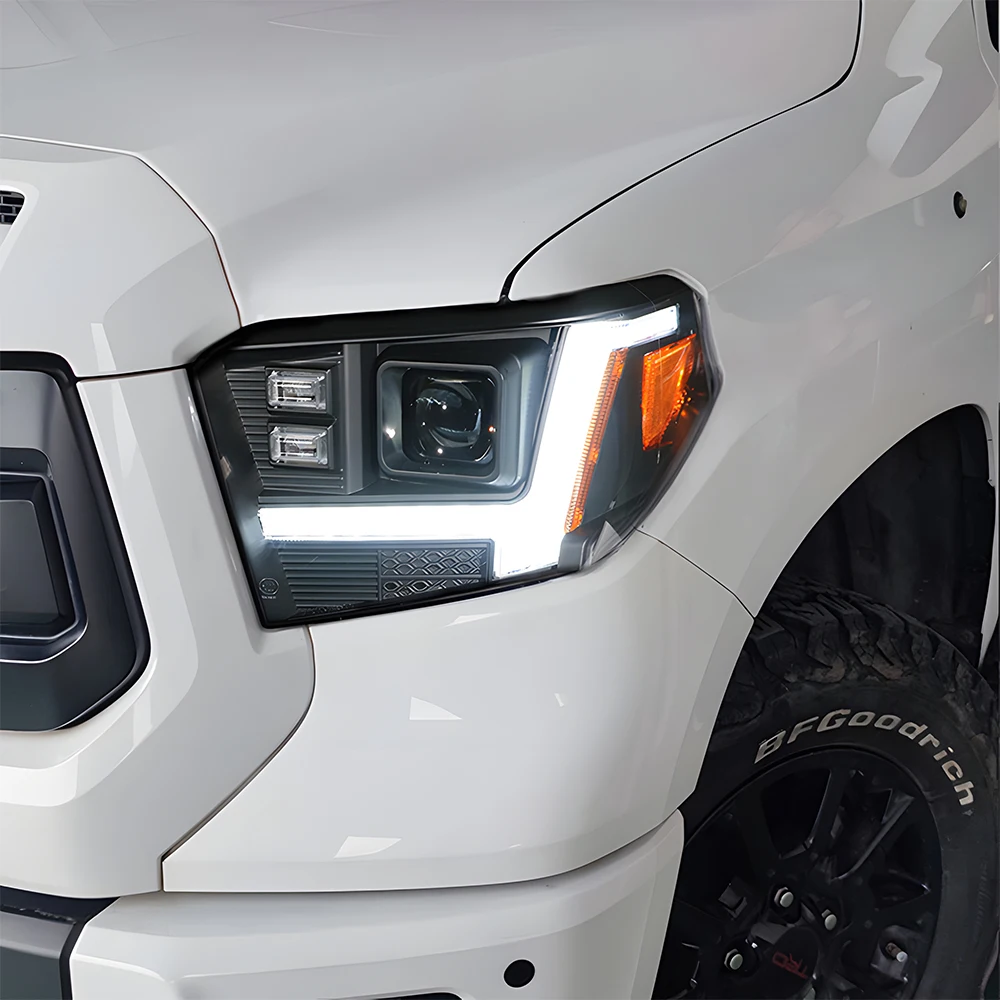 For Toyota Tundra Sequoia 2014-2021 Auto Headlights Assembly Upgrade High Quality Led High Quality Plug and Play Design