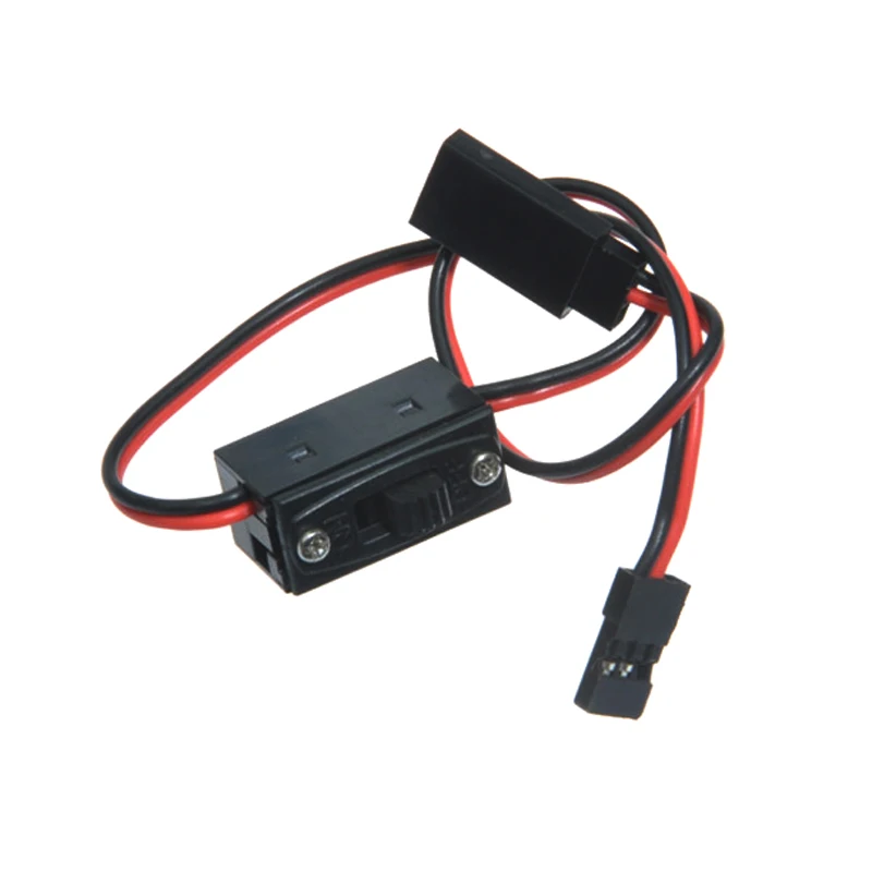 AXSPEED JST JR Futaba Plug Power On Off Switches RC Switch Receiver for RC Car Truck Airplane Helicopter