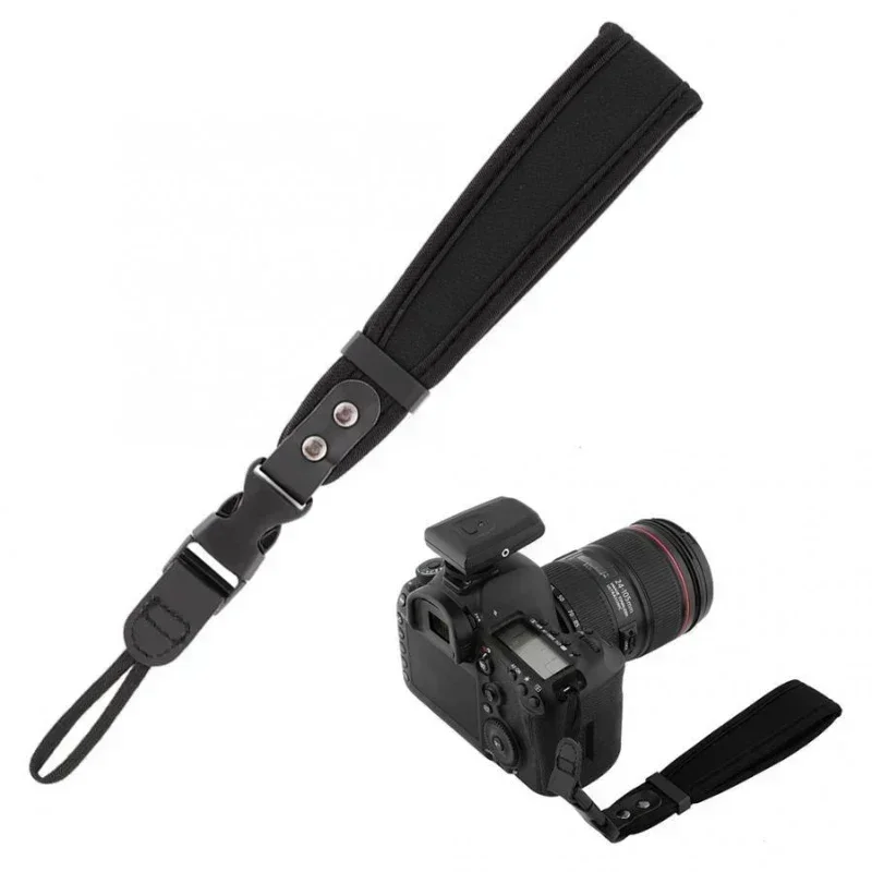 Neoprene Soft Quick Detachable Wrist Hand Strap for Canon Nikon Sony Fujifilm Fuji DSLR Camera