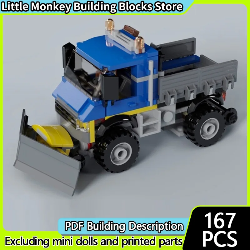 

Speed Racing Car Model MOC Building Bricks Road Sweeper Truck Modular Technology Children Holiday Gifts Assemble Toys Suit